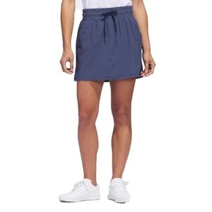Adidas Seersucker Gingham 16-Inch Skort / Skirt